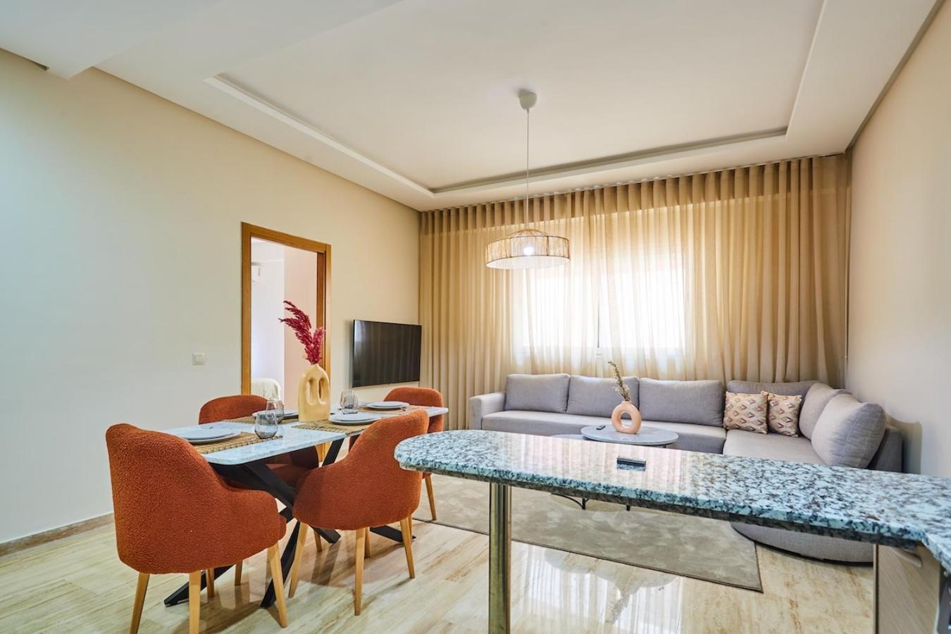 Appartement Escape Modern 1-bed Near Casa Voyageurs Casablanca